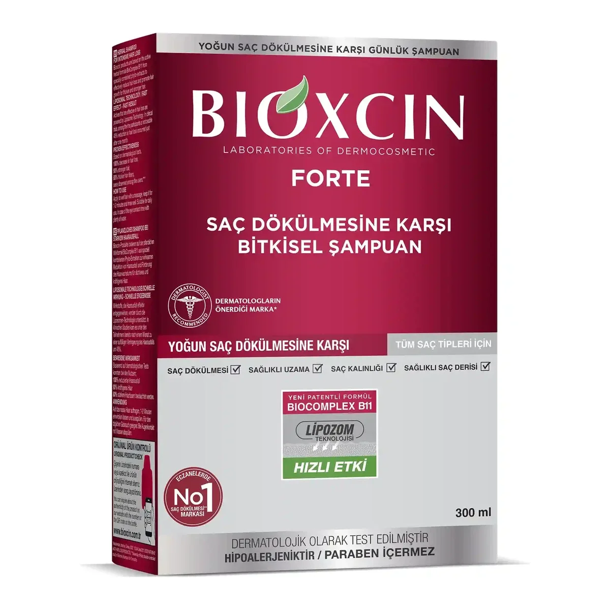 Bioxcin Forte Shampoo 300ml